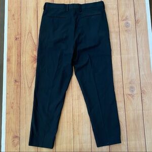 New without tag NOAK Navy Blue Men's flat front Pants Size 32* 27